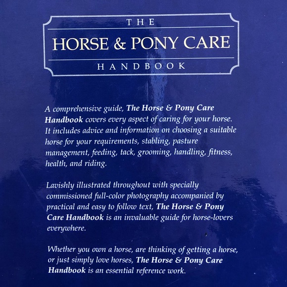 THE HORSE & PONY CARE HANDBOOK by Amanda Lang🏇🏇 - Picture 3 of 12